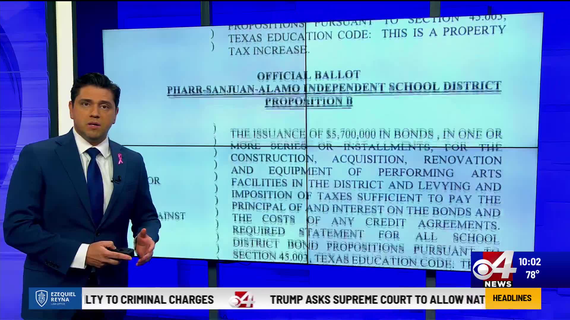 Voters to Decide on PSJA ISD Bond Proposals – KVEO-TV