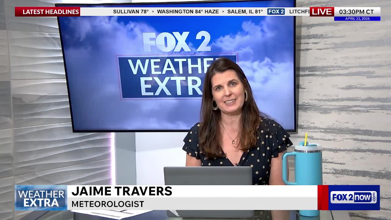 Weather Extra with Jaime Travers: Your St. Louis Forecast – FOX 2