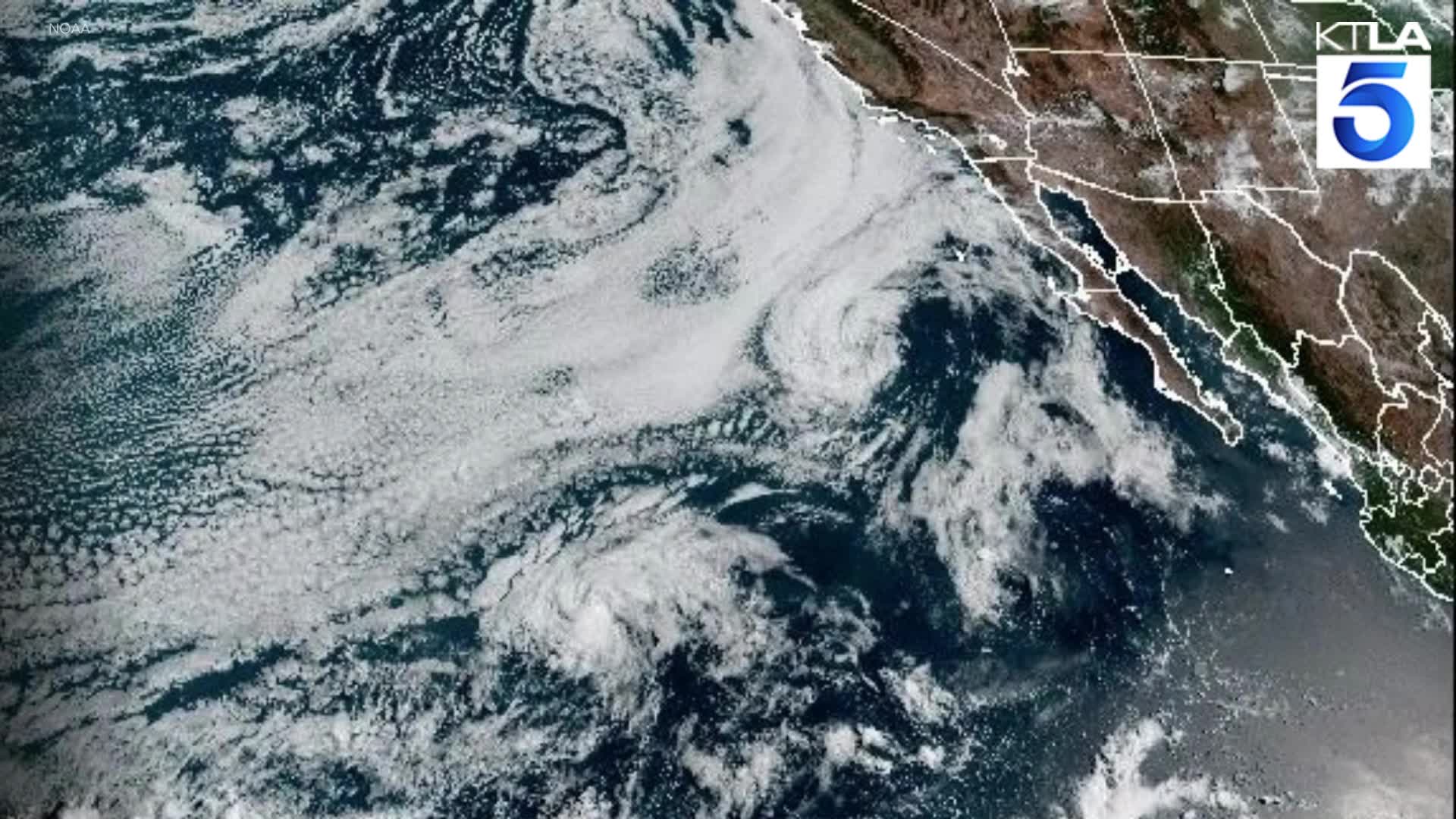 Remnants of Tropical Storm Eugene headed for Southern California KTLA