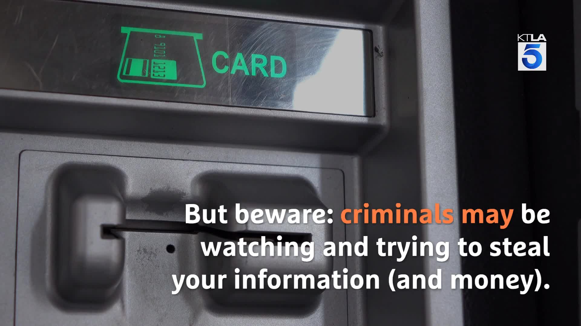 How to spot an ATM skimmer