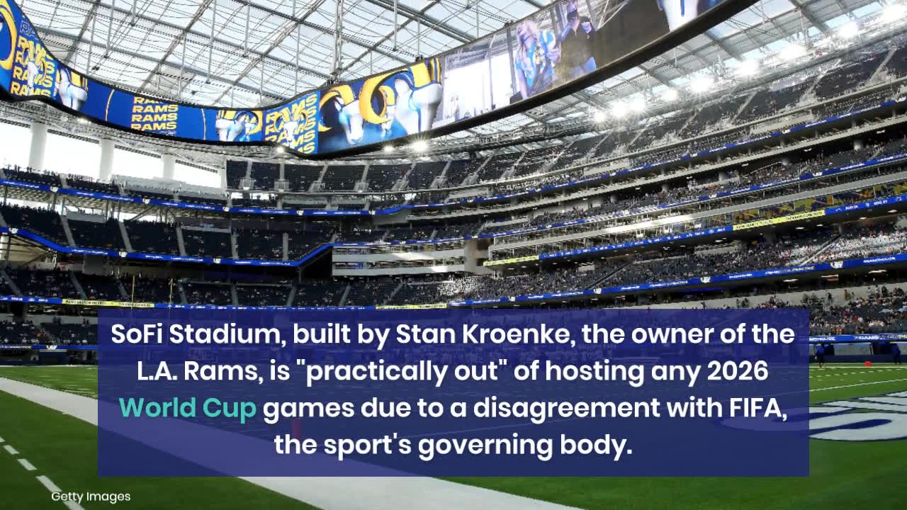 Los Angeles may miss out on 2026 World Cup – KTLA