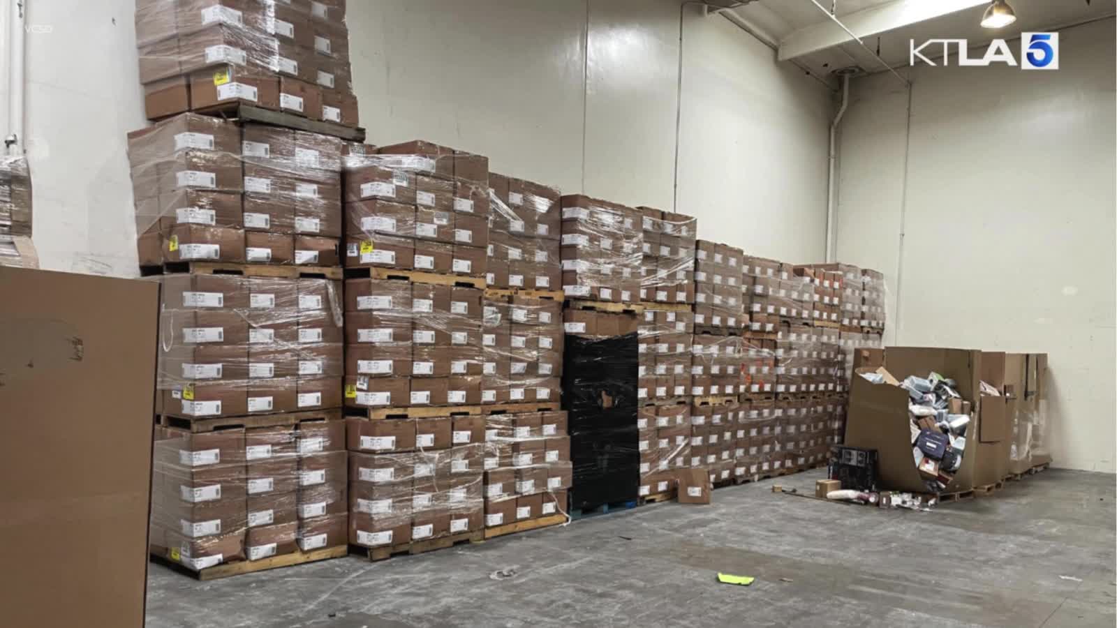 4 arrested in alleged SoCal cargo theft ring tied to Mexico – KTLA