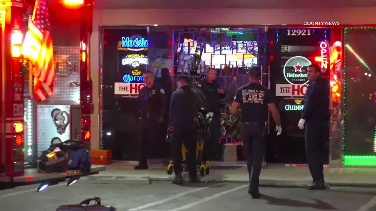 2 shot inside hot pot restaurant in Orange County – KTLA